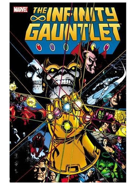 【现货】The Infinity Gauntlet 无限手套 漫威漫画 George Perez 灭霸复仇者联盟 Ron Lim 英文原版图书籍进口正版  Jim Starlin