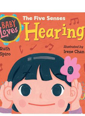 【预售】【宝宝爱启蒙】五感之听觉【Baby Loves】 the Five Senses: Hearing!英文进口原版章节书儿童图书籍3-6岁Ruth Spiro