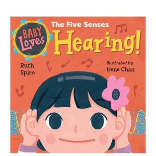 五感之听觉 Spiro 6岁Ruth Senses 预售 宝宝爱启蒙 Hearing Loves Baby 章节书儿童图书籍3 the 英文进口原版 Five