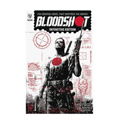 【现货】Bloodshot Definitive Edition，喋血战士 权威版 Duane Swierczynski英文进口原版漫画正版图书籍