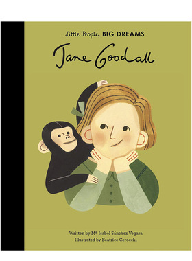 【预售】【小人物，大梦想】Jane Goodall 珍妮·古道尔 英文原版儿童绘本