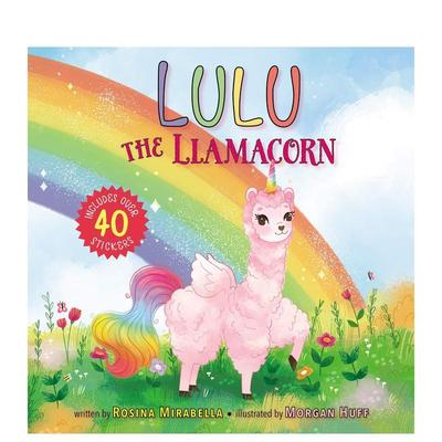 【现货】Lulu the Llamacorn，露露的独角兽 英文进口原版儿童绘本图书 Mirabella  Rosina Harpercollins