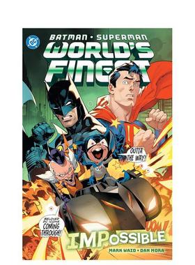 【现货】蝙蝠侠/超人：世界之巅 卷6（精装） Batman/Superman: World's Finest Vol. 6 英文漫画进口原版图书籍 DC漫画Mark Waid