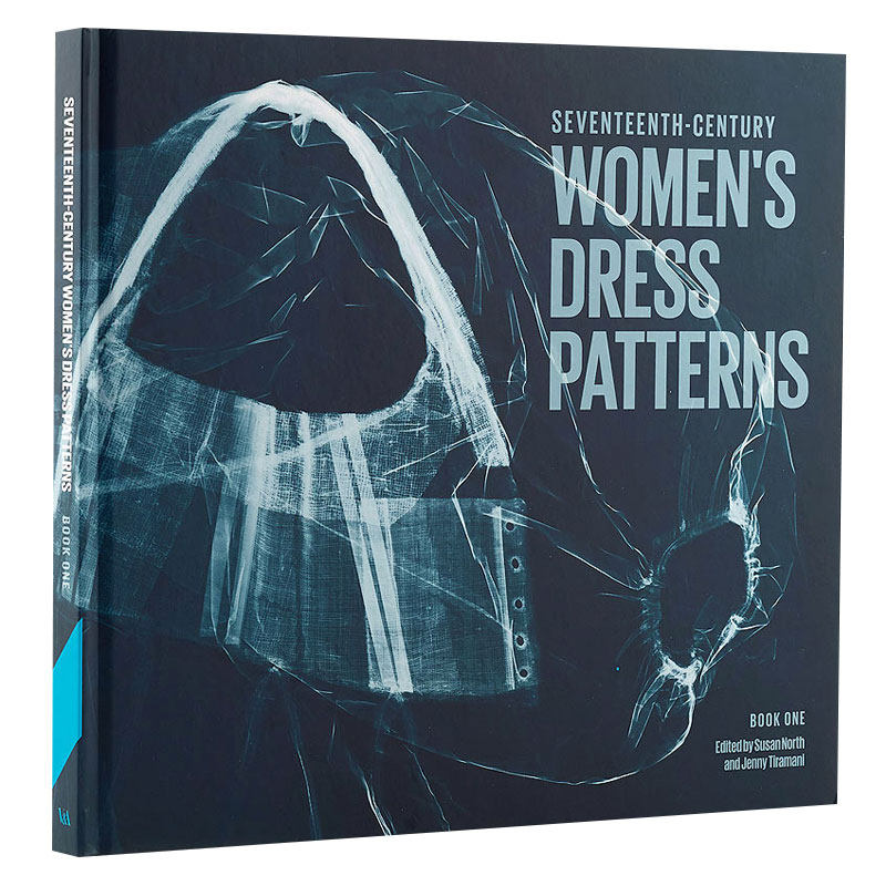 【现货】17th Century Women's Dress Patterns: Book One (Womens Dress Patterns 1) 女连衣裙图案 英文原版图书籍进口正版