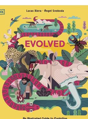 【现货】Evolved: An Illustrated Guide to Evolution 图解物种进化  青少年读物 启蒙益智绘本 英文原版图书籍进口正版