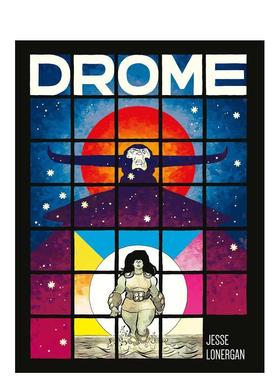 【预售】德罗姆 Drome 英文漫画进口原版图书籍外文正版 视觉震撼图像小说 新生世界 战争爱与死亡Jesse Lonergan