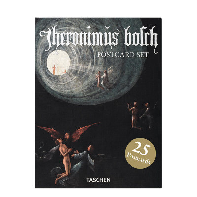 【现货】【TASCHEN】博斯明信片套装Hieronymus Bosch 礼品赠品贺卡装饰单张画作原版进口图书