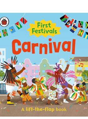 【预售】嘉年华【First Festivals】 Carnival英文进口原版儿童图书节日庆典Ladybird Kim Thompson