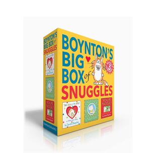 英文儿童图书籍进口原版 预售 Big Boynton 依偎套装 Little Set Box simon3 Snuggles 盒装 Boxed 桑德拉·博因顿 6岁