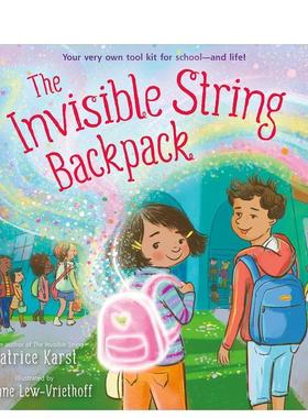 【现货】隐形绳背包 The Invisible String Backpack 英文进口原版儿童绘本PATRICE KARST 合适6-9岁 外文正版图书