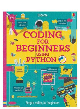 【预售】【编程新手指南】使用 Python【Coding for Beginners】 Using Python英文进口原版儿童图书青少年读物Louie Stowell  Jo