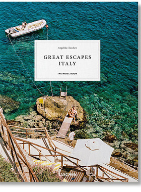 【现货】【TASCHEN出版】Great Escapes Italy 2019 Edition休闲胜地 意大利2019年版 英文原版图书籍进口正版Angelika Taschen