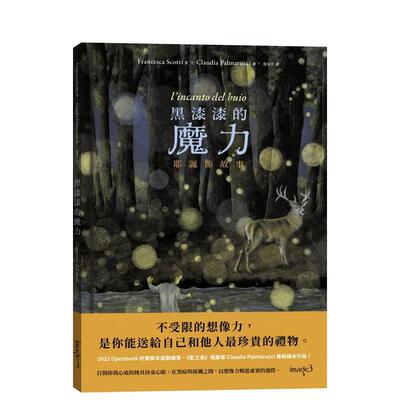 【预售】黑漆漆的魔力：圣诞节故事 港台中文繁体青少年读物图书进口原版 法兰伽丝卡．斯克提   大块文化出版股份有限公司