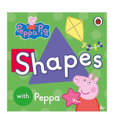 【预售】【小猪佩奇】形状【Peppa Pig】Shapes英文儿童图书籍进口原版Ladybird启蒙绘本