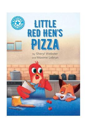 【预售】阅读冠军 小红鸡的披萨Reading Champion: Little Red Hen's Pizza英文进口原版儿童图书3-6岁桥梁书Sheryl Webster