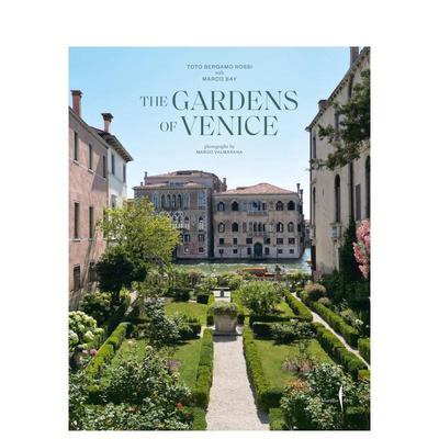 【现货】威尼斯绿意盎然的花园美景 The Gardens of Venice 英文进口原版摄影作品集 Toto Bergamo Rossi (Author) , Marco Bay (