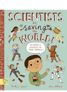 【现货】【STEM图像传记】拯救世界的科学家 Scientists Are Saving the World! 英文原版青少年读物