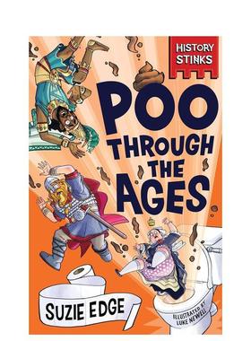 【预售】臭臭历史：古往今来的便便 History Stinks!: Poo Through the Ages 进口原版英文图书青少年读物9岁-12岁Suzie Edge外文