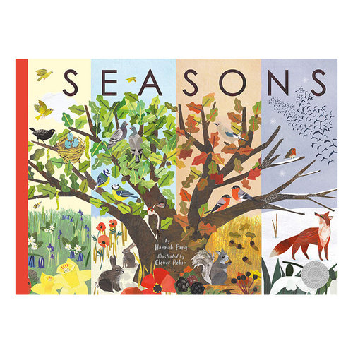 【现货】 Seasons 季节 儿童艺术启蒙绘本 英文原版图书正版 Hannah Pang, Clover Robin