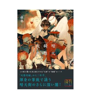 【现货】暗天街绮想夜曲，暗天街绮想夜曲 漫画插画 日文进口原版图书籍 壶也