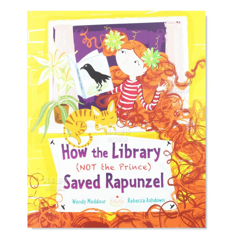 【预售】图书馆（而不是王子）如何拯救长发公主 How the Library (Not the Prince) Saved Rapunzel 英文原版进口图书外版