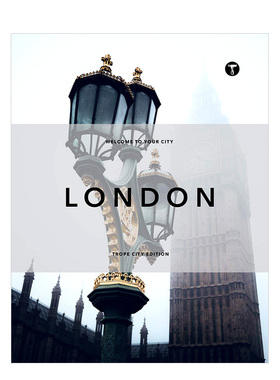 【现货】【Trope’s City Edition】Trope London，转译伦敦 英文原版图书籍进口正版 艺术摄影-人文景观