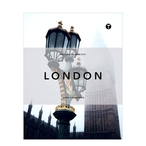 【现货】【Trope’s City Edition】Trope London，转译伦敦 英文原版图书籍进口正版 艺术摄影-人文景观