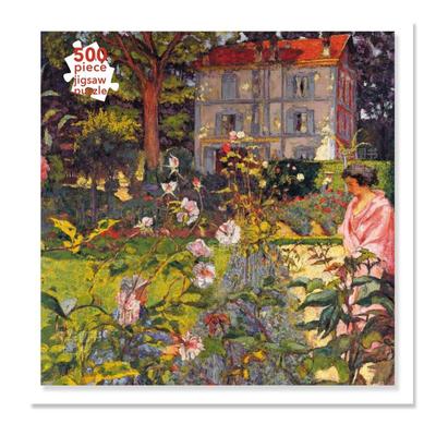 【现货】拼图500片:维亚尔爱德华:沃克雷森花园 Edouard Vuillard:Garden at Vaucresson1920 火焰树flametree原版拼图书艺术装饰