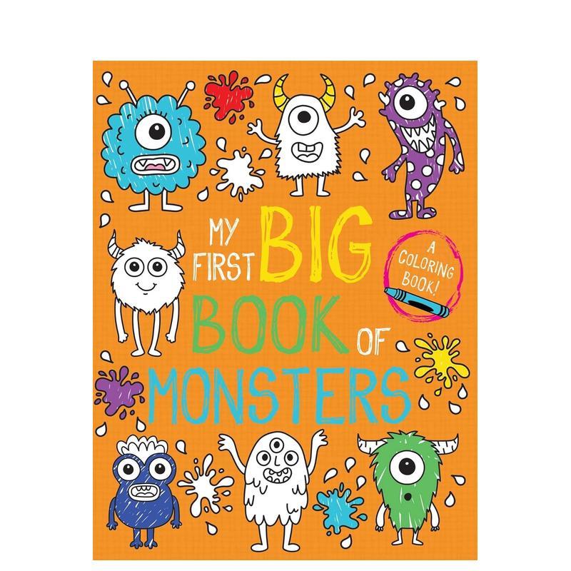 我的涂色启蒙书：怪兽 My F