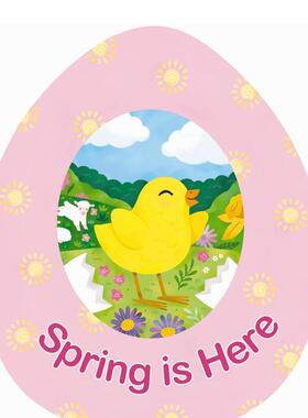 【现货】春天到了Spring is Here英文进口原版儿童图书3-6岁立体书Emerson  Emily