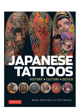 【现货】（售完下架）Japanese Tattoos: History Culture Design 日本纹身  图案设计 刺青刺身Brian Ashcraft Hori Be