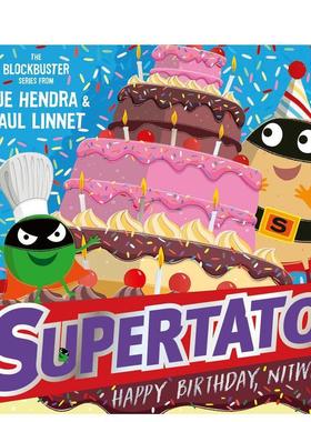 【预售】土豆：生日快乐，傻瓜 Supertato: Happy Birthday， Nitwit英文进口原版儿童绘本图书Simon & Schuster UK