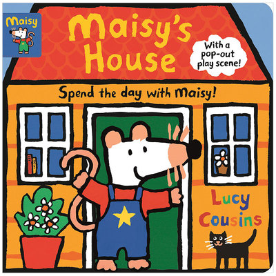 【现货】Maisy’s House 小鼠波波的家:完整持久的游戏场景 英文原版立体书