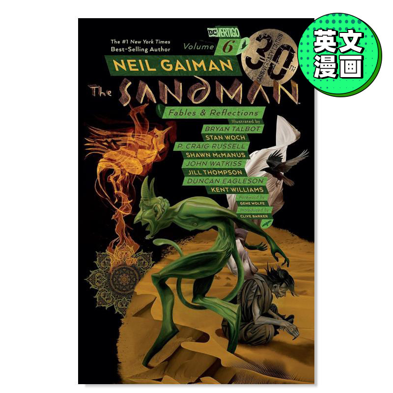 【预售】睡魔第6卷the sandman vol. 6英文原版漫画 外版进口图书