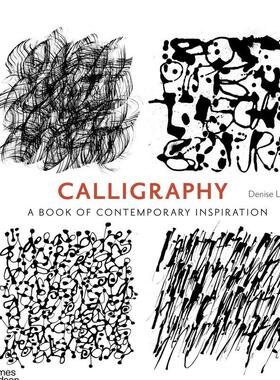 【预售】书法：当代灵感之书 Calligraphy: A Book of Contemporary Inspiration 原版英文艺术画册画集Denise Lach