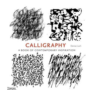 原版 Lach Calligraphy Contemporary Book 书法：当代灵感之书 英文艺术画册画集Denise Inspiration 预售