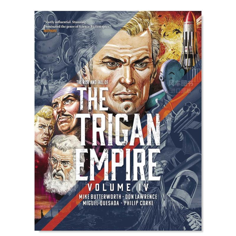 【预售】三角帝国的兴衰卷4The Rise and Fall of the Trigan Empire Volume IV英文原版漫画外版进口图书