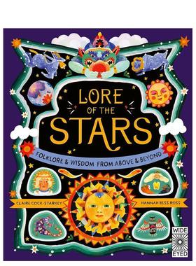 【现货】【自然传说】星空传说【Nature's Folklore】Lore of the Stars英文儿童图书籍进口原版Wide Eyed Editions3-6岁