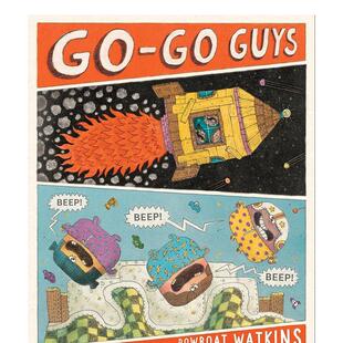 6岁 精力充沛 Watkins3 图书儿童绘本Rowboat Guys英文进口原版 Readers提名Go 2024艾斯纳奖Early 小家伙 预售