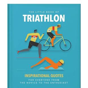 【预售】铁人三项小书 The Little Book of Triathlon 英文进口原版运动图书Orange Hippo!