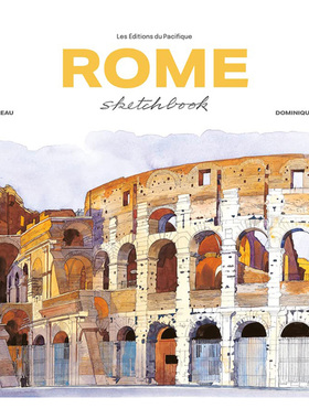 【现货】【Sketchbooks】Rome Sketchbook，罗马水彩速写（新版） 英文原版图书籍进口正版 Fabrice Moireau 艺术技法