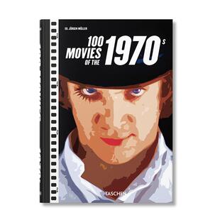 影视图书TASCHEN外文正版 1970年代 英文进口原版 1970s the Movies 100 100部电影 预售