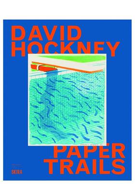 【现货】大卫·霍克尼：纸间漫行 David Hockney: Paper Trails 上海霍克尼个展配套出版物 英文原版艺术画册画集Shai Baitel