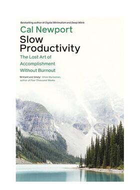 【预售】生产力低下 Slow Productivity 英文进口原版图书外文正版Newport, Cal