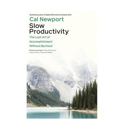 【预售】生产力低下 Slow Productivity 英文进口原版图书外文正版Newport, Cal
