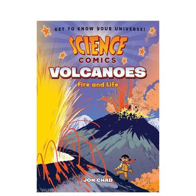 【预售】火山：火与生命 【Science Comics】Volcanoes: Fire and Life 原版英文儿童漫画