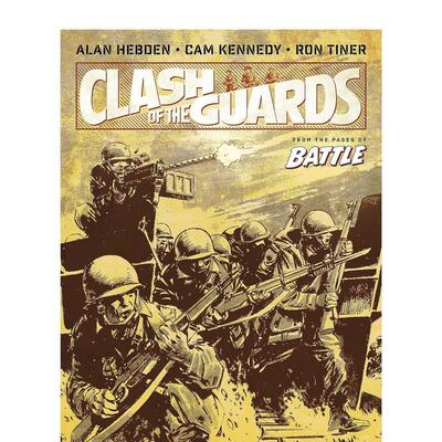 【预售】卫兵的冲突 Clash of the Guards 英文进口原版漫画外文图书籍Alan Hebden正版漫画