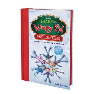 Cabin 预售 Wimpy Fever英文进口原版 Jeff 6岁桥梁书 小屁孩日记6Diary Kinney 儿童图书3 Kid