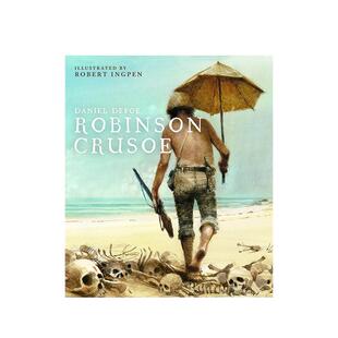 【预售】【Robert Ingpen经典文学插图】鲁滨逊漂流记Robinson Crusoe(Robert Ingpen Illustrated Classics)英文进口原版儿童图书