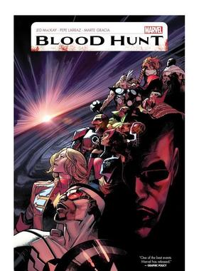 【现货】血色狩猎 卷1 Blood Hunt: 1 漫威 英文进口原版漫画图书MACKAY  JED外文正版